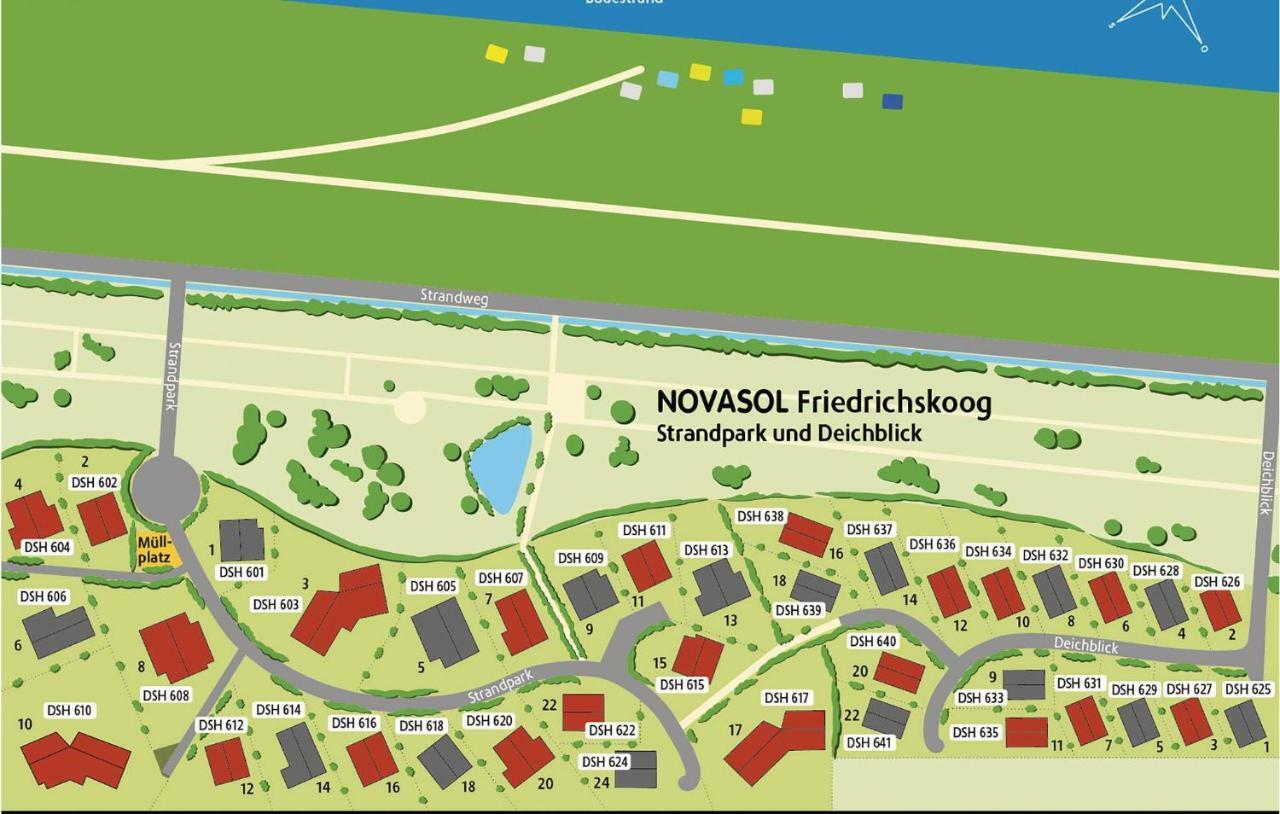 Friedrichskoog-Deichblick 9 Villa Luaran gambar